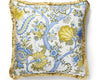 Met Palampore/Linley Pillow 24 X 24 - Sky And Sunlight SCSEDF166490001 by Scalamandre Designer Pillow