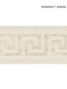 Scalamandre Trim Greek Key Velvet Tape Mist SCT32790001