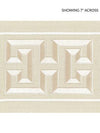 Scalamandre Trim Imperial Embroidered Tape Sand SCT32800001