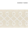 Scalamandre Trim Soutache Embroidered Tape Sand SCT32810001