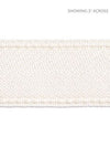 Scalamandre Trim Montauk Herringbone Tape Snow SCT32850001