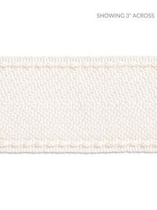 Scalamandre Trim Montauk Herringbone Tape Snow SCT32850001