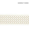 Scalamandre Trim Seville Embroidered Tape Ivory SCT32890001