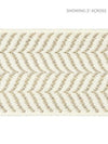 Scalamandre Trim Artemis Tape Flax On Ivory SCT32940001