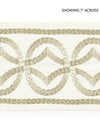 Scalamandre Trim Athena Embroidered Tape Sand SCT33050001