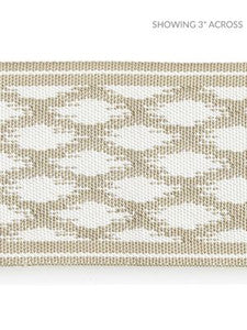 Scalamandre Trim Patara Ikat Tape Linen SCT33070001