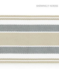 Scalamandre Trim Marina Stripe Tape Pebble SCT33110001