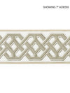 Scalamandre Trim Beaufort Velvet Tape Linen SCT33220001
