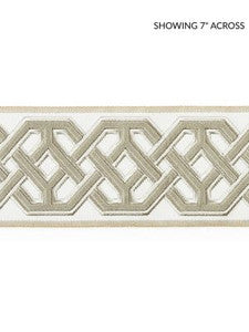 Scalamandre Trim Beaufort Velvet Tape Linen SCT33220001