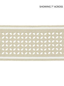 Scalamandre Trim Cassis Laser Cut Tape Linen SCT33230001