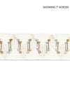 Scalamandre Trim Sayuri Embroidered Tape Fawn SCT33240001