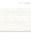 Scalamandre Trim Runway Velvet Tape Snow SCT33250001