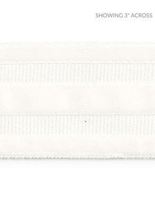 Scalamandre Trim Runway Velvet Tape Snow SCT33250001