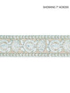 Scalamandre Trim Tulsi Block Print Tape Misty Island SCT33280001