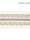 Scalamandre Trim Colette Braided Tape Cloud SCV12420001