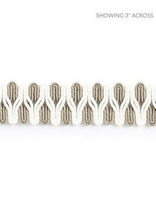 Scalamandre Trim Playa Gimp Braid Linen SCV12470001