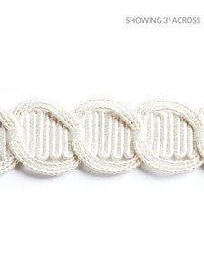 Scalamandre Trim Crescent Braid Frost SCV12480001