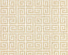 Fret Mosaic Grasscloth Sand SCWP885570001 by Scalamandre Designer Wallpaper