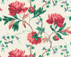 Isadora Wallcovering Red Multi SCWP885620001 by Scalamandre Designer Wallpaper