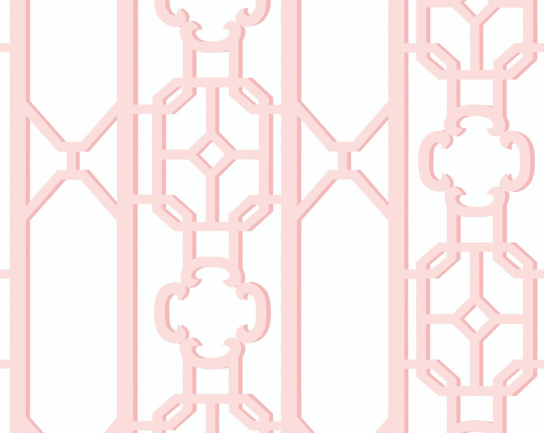 Joanna Fret Ballet Slipper SCWP88582D0001 by Scalamandre Designer Wallpaper