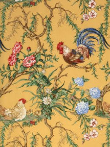 Scalamandre Fabric Chanticleer Mustard SC163600002
