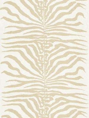 Zebra Sahara SC16366M0002 by Scalamandre Designer Fabric JARDIN 100% LINEN UNITED KINGDOM MEDIUM DUTY Horizontal: 37.5" and Vertical: 54" 57.25 - Swanky Fabrics -