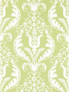 Scalamandre Fabric Primavera Linen Print Celery SC165970002