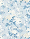 Scalamandre Fabric Ascot Linen Print Sky SC166020002
