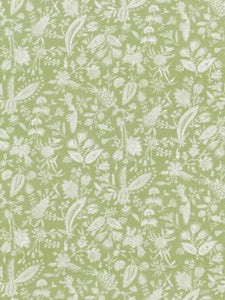 Scalamandre Fabric Tulia Linen Print Willow SC166050002