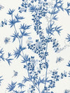 Scalamandre Fabric Jardin De Chine Print Porcelain SC166080002