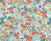 Dragon Dance Multi SC166120002 by Scalamandre Designer Fabric