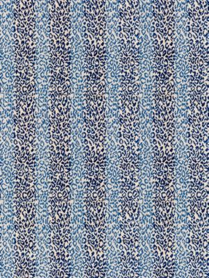 Corbet Blue SC264230002 by Scalamandre Designer Fabric 100% COTTON BELGIUM MEDIUM DUTY Horizontal: 13" and Vertical: 4.5" 54 - Swanky Fabrics -