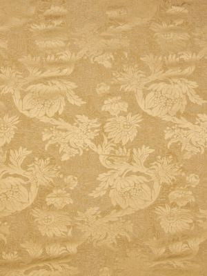 Damas Parc Monceau Yellow SC266950002 by Scalamandre Designer Fabric 62% LINEN 38% COTTON ITALY LIGHT DUTY Horizontal: 20.75" and Vertical: 14" 56 - Swanky Fabrics -