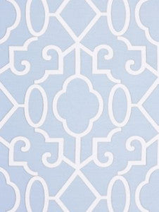 Scalamandre Fabric Ming Fretwork Cloud SC270120002