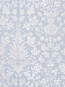 Scalamandre Fabric Shalimar Embroidery Sky SC270320002