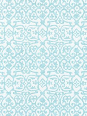 Kediri Surf SC270570002 by Scalamandre Designer Fabric ENDLESS SUMMER INDOOR / OUTDOOR 100% SOLUTION DYED ACRYLIC MEXICO MEDIUM DUTY Horizontal: 9.875" and Vertical: 7" 54 - Swanky Fabrics -