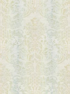 Scalamandre Fabric Sorrento Linen Damask Mineral SC270930002