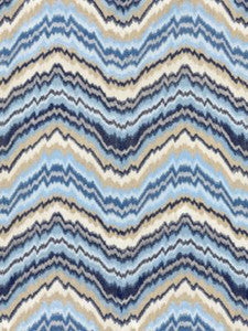 Scalamandre Fabric Bergamo Embroidery Indigo SC270960002