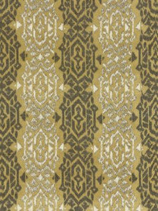 Scalamandre Fabric Sumatra Ikat Weave Golden Wheat SC271670002