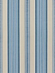 Scalamandre Fabric Cyrus Cotton Stripe Chambray SC271800002