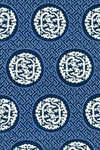 Scalamandre Fabric Dragon'S Fret Embroidery Midnight SC272150002