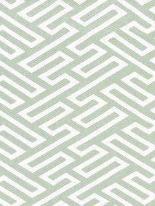 Scalamandre Fabric Canton Fret Applique Eucalyptus SC272180002