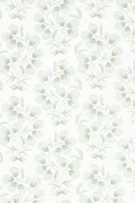 Hana Embroidery Eucalyptus SC272330002 by Scalamandre Designer Fabric PACIFICA 42% LINEN 27% COTTON 20% VISCOSE 11% SPUN POLYESTER INDIA MEDIUM DUTY Horizontal: 15" and Vertical: 16.75" 51 - Swanky Fabrics -