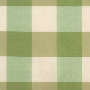 Scalamandre Fabric Woodland Check Green & Ivory SC362910002