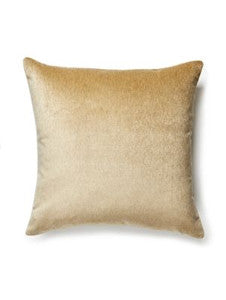 Scalamandre Pillow Bay Velvet Outdoor   22 X 22 - Sand SCBAYPILL0002
