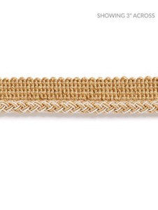 Scalamandre Trim Georgica Braided Cord Camel SCC3030002