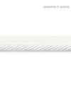 Scalamandre Trim Boulevard Cord Ivory SCC3140002