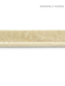 Scalamandre Trim Velvet Rope Cord Light Camel SCC3160002