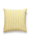 Scalamandre Pillow Check Please Outdoor   22 X 22 - Goldenrod SCCHECKPILL0002