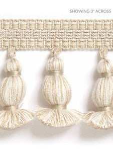 Scalamandre Trim Halsey Onion Fringe Linen SCFT14990002